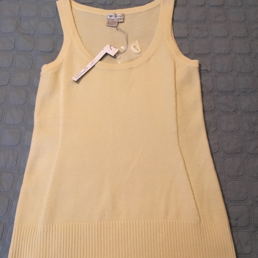 Worth cashmere tank